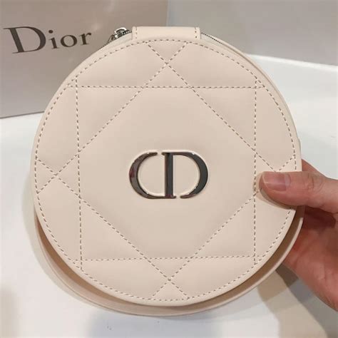 dior round vanity case|christian dior it bag.